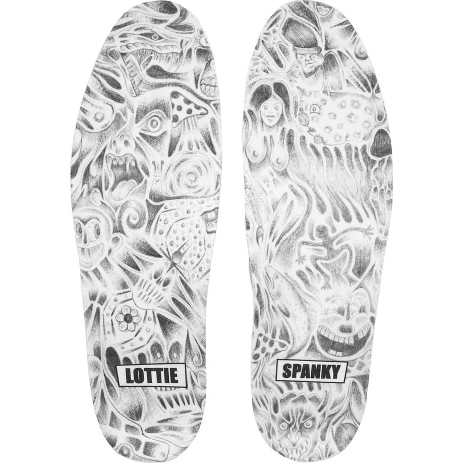emerica spanky hi x lottie shoe black