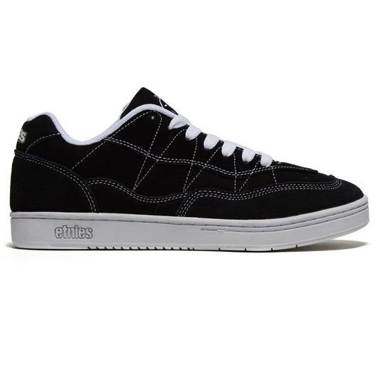 etnies snake shoe black white