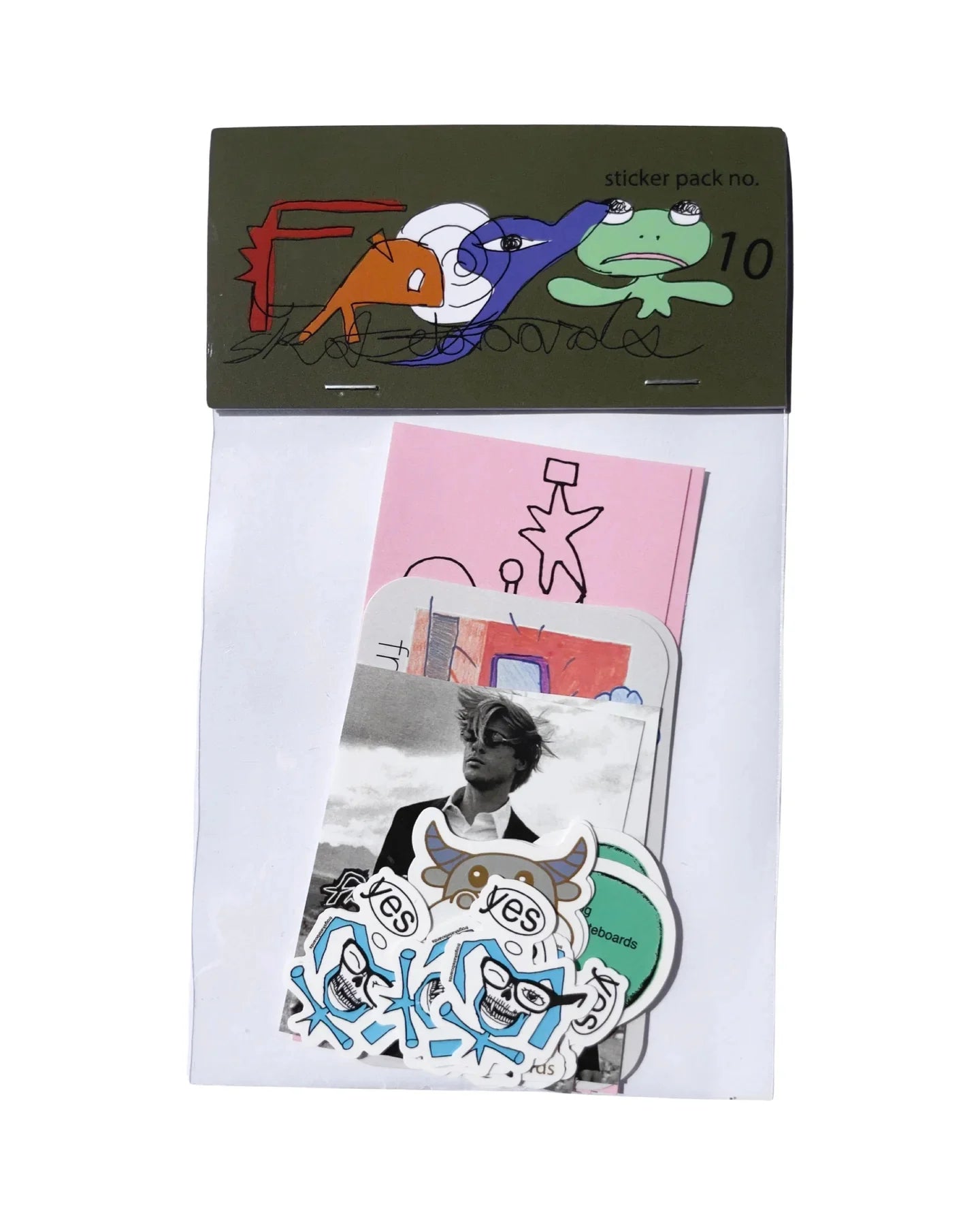 frog sticker pack #10