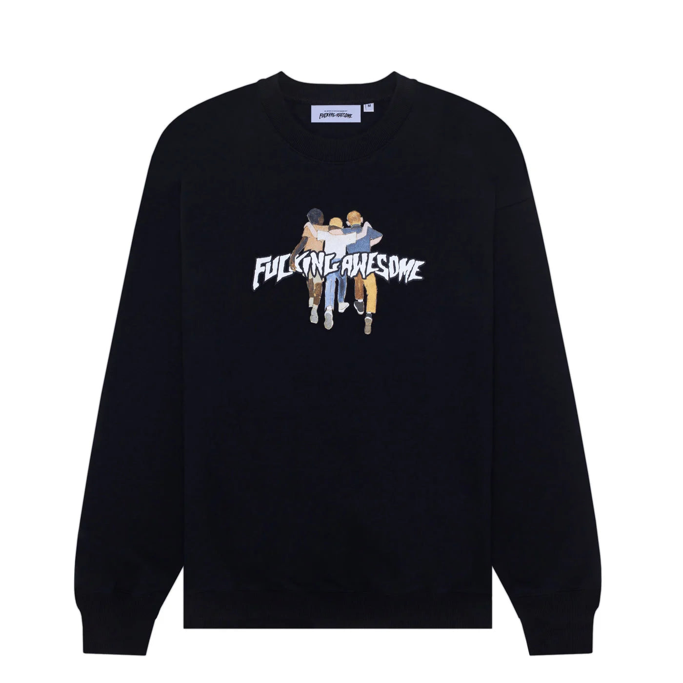 fucking awesome the kids all right crewneck black
