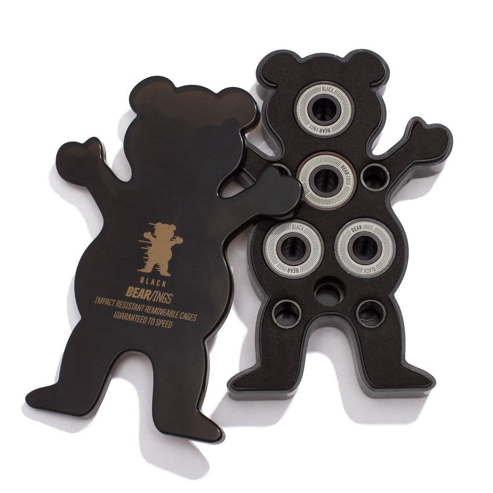 Grizzly Bear-ings Black Bearings 8PK
