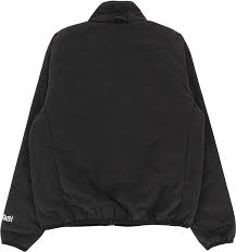 quasi path quilted jacket black