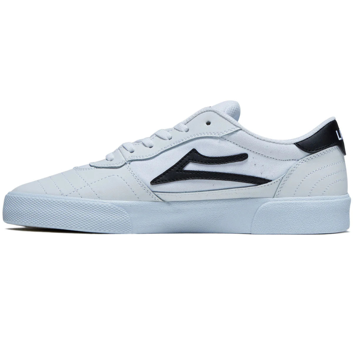 lakai cambridge shoe white leather