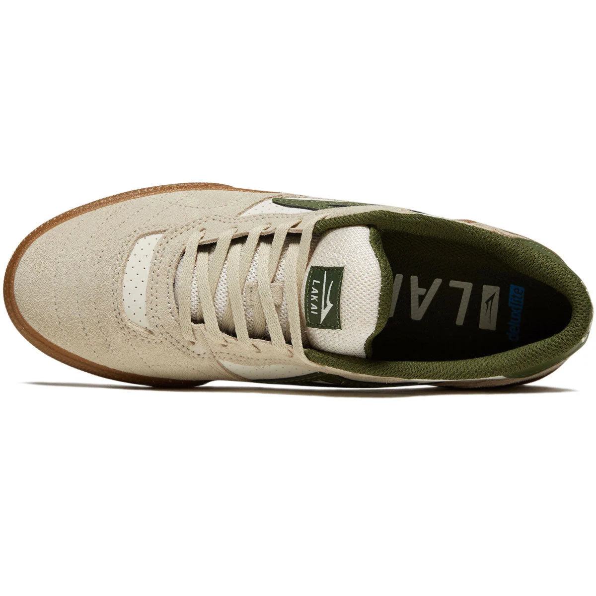 lakai cambridge shoe cream suede