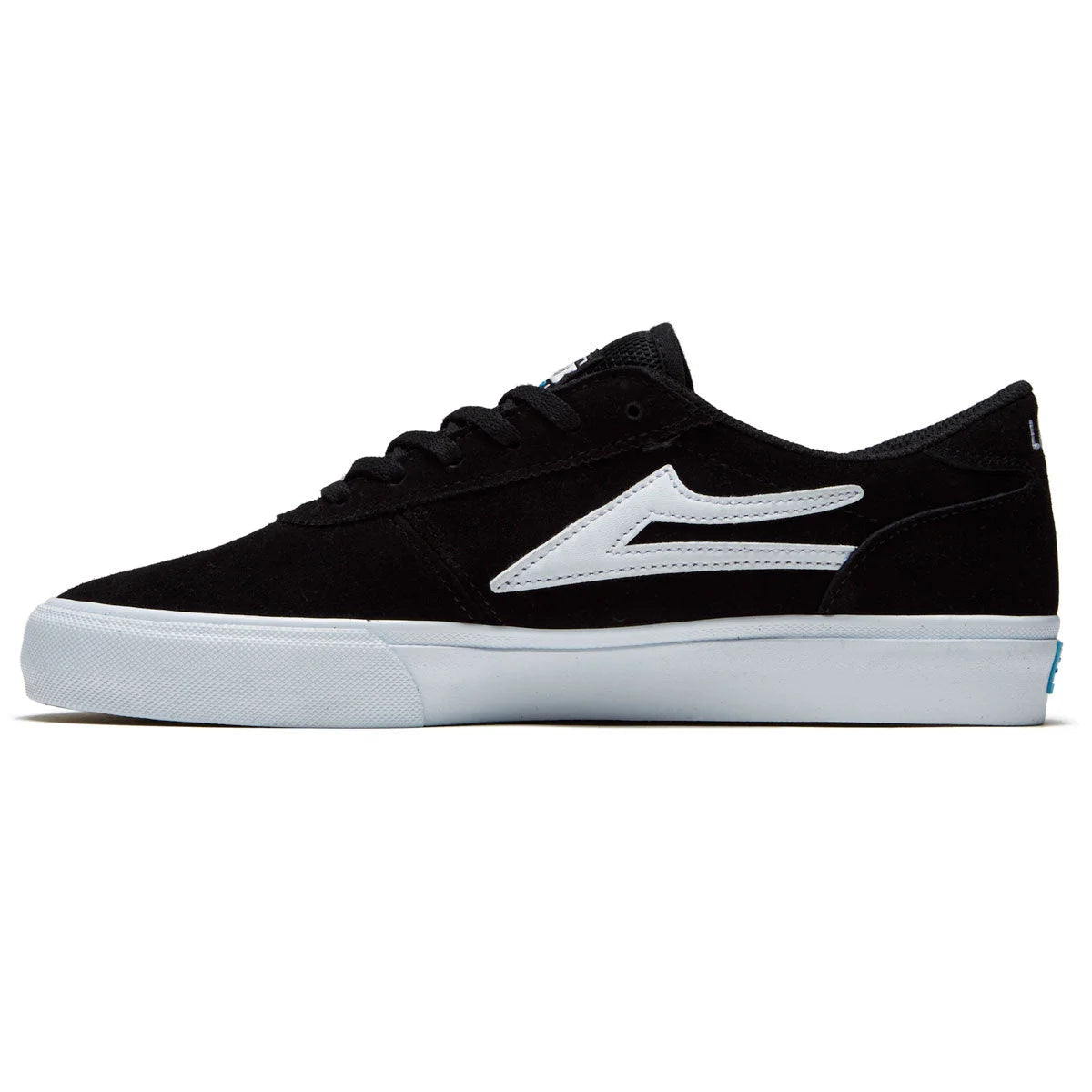 lakai manchester shoe black suede