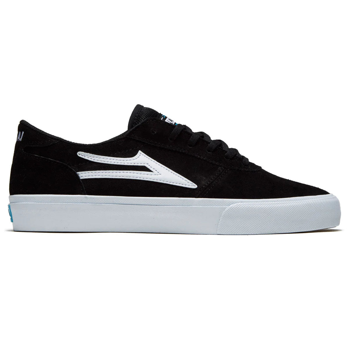 lakai manchester shoe black suede