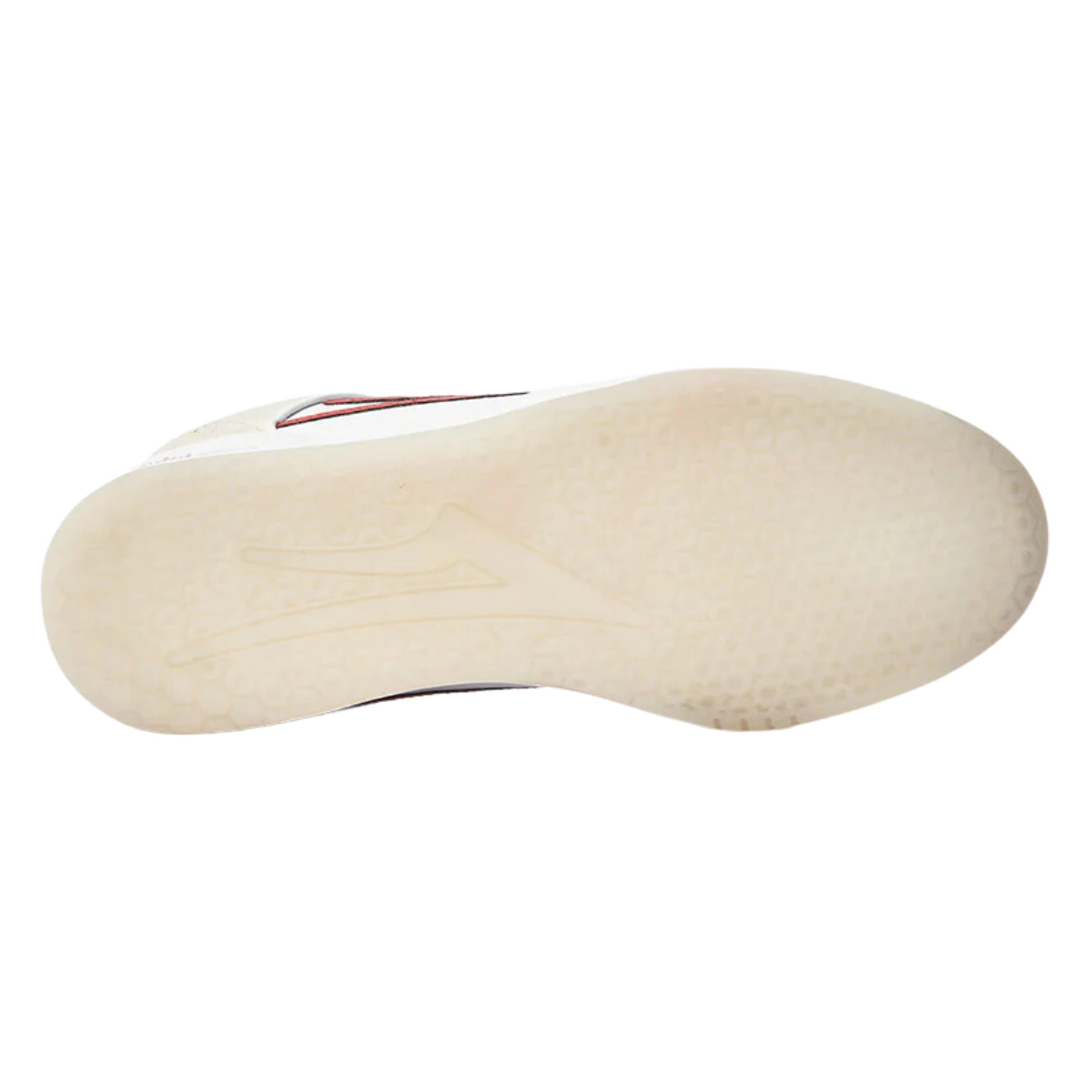 lakai telford low shoe white red suede 12