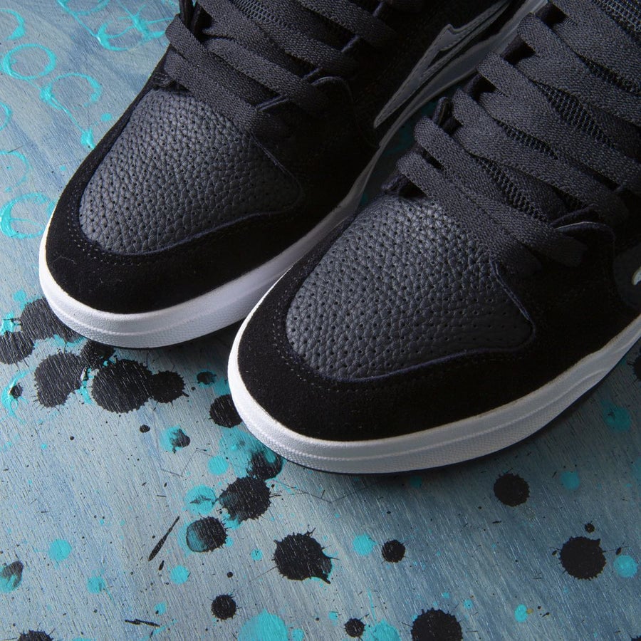 lakai telford low shoe black suede