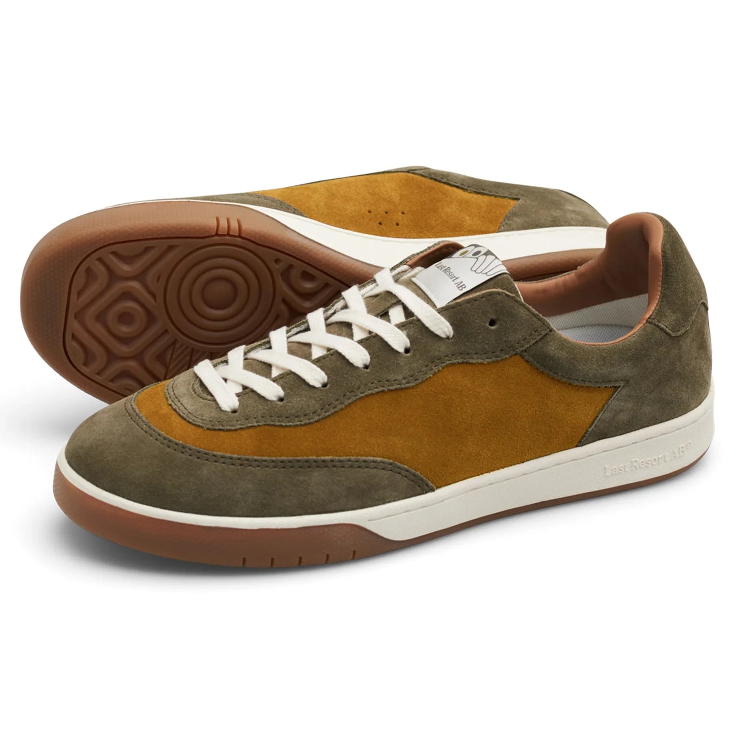 last resort ab cm001 shoe new olive golden brown white gum