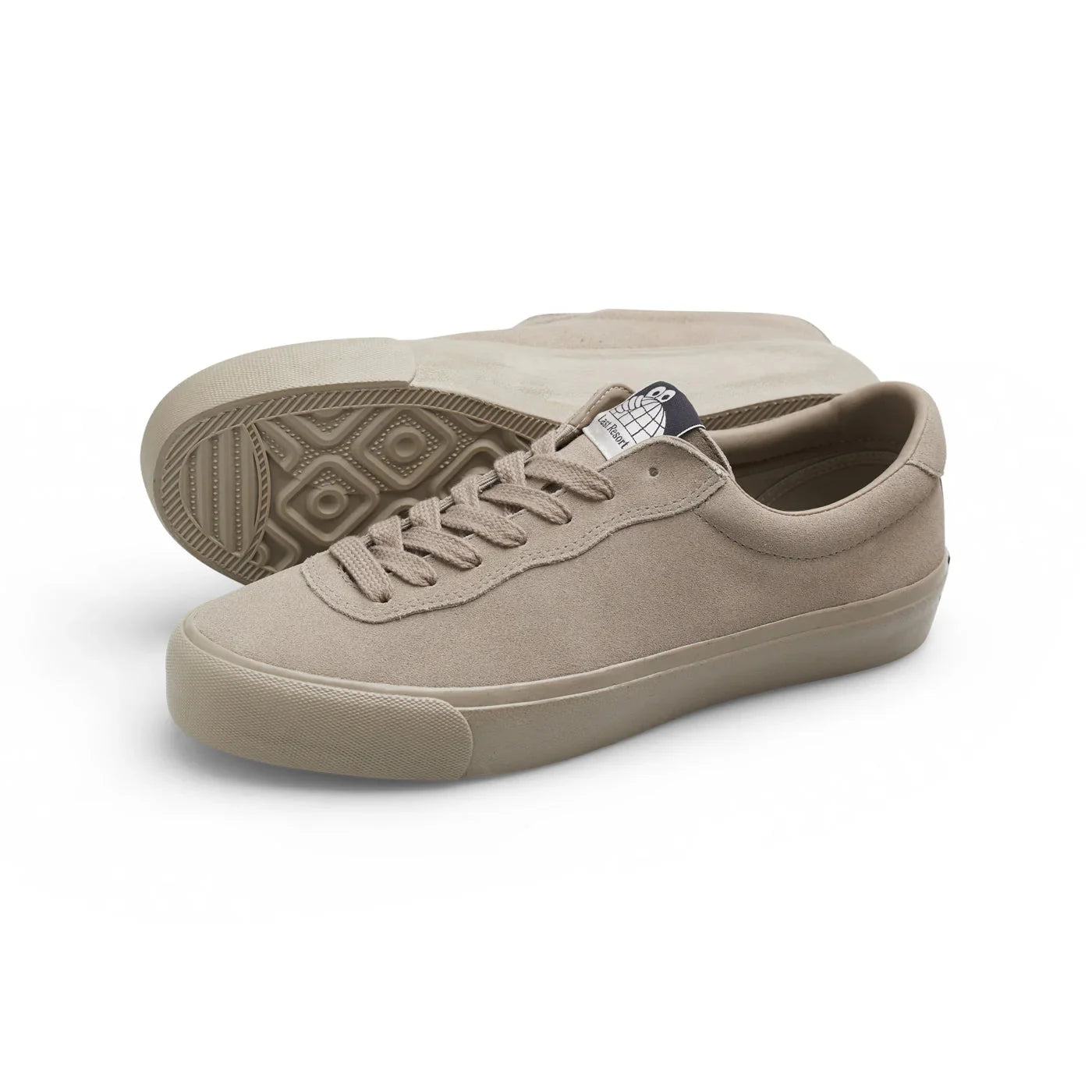 last resort ab vm001-lo suede shoe full dip silver birch