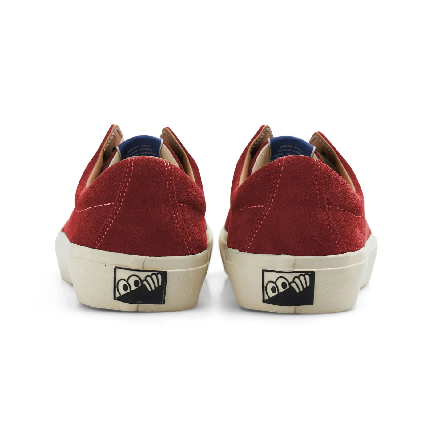last resort ab vm003-lo suede shoe old red white