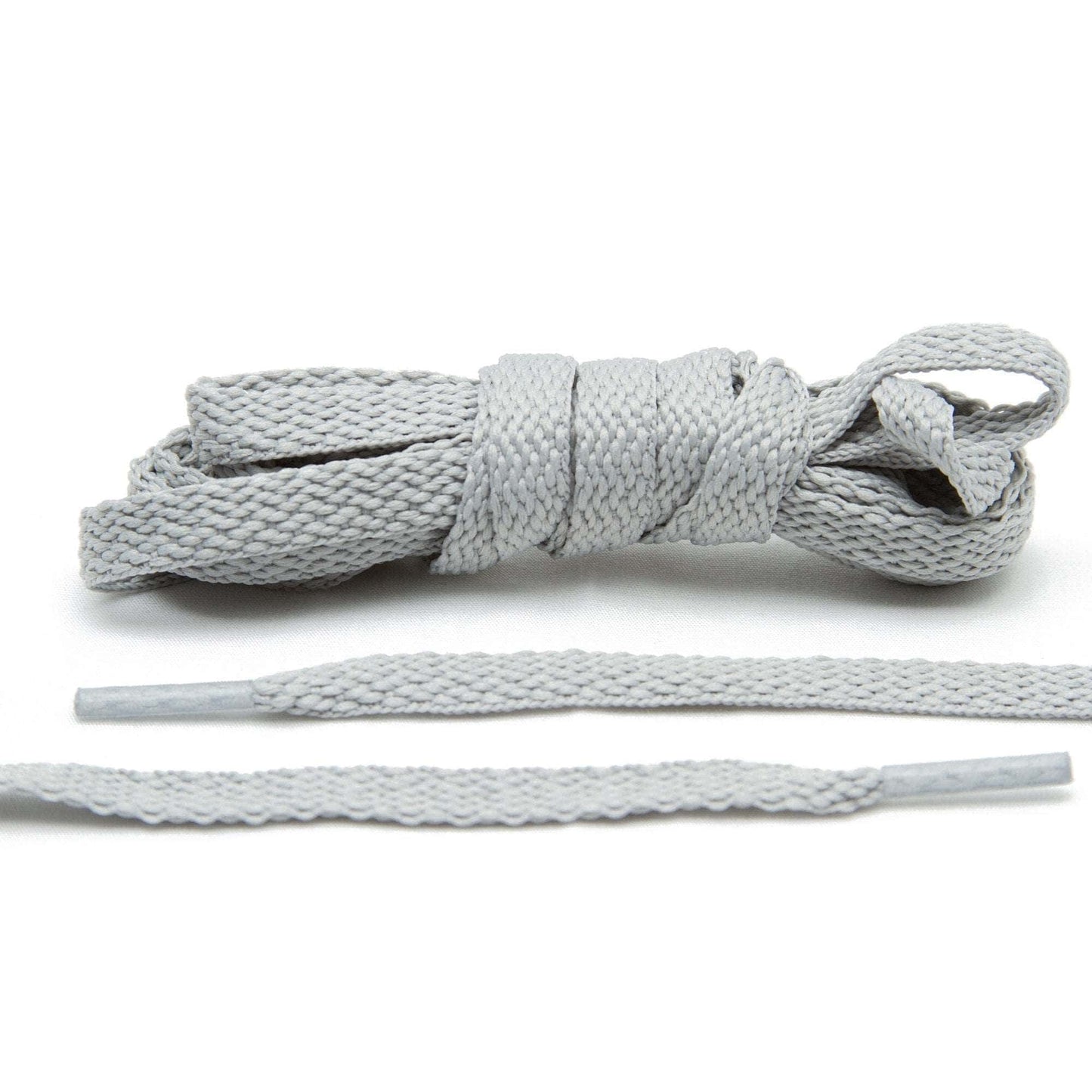 tight laces flat 45in light grey