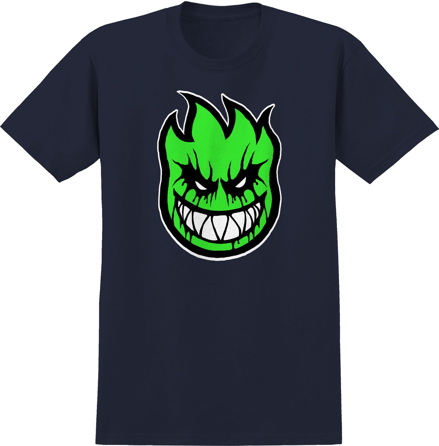 spitfire deathmask tee navy