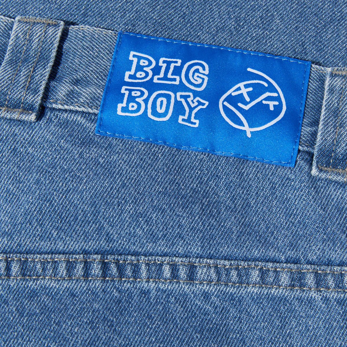 polar big boy jean mid blue