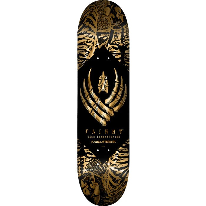 Powell Skeleton Gold Foil Flight Deck 8.63