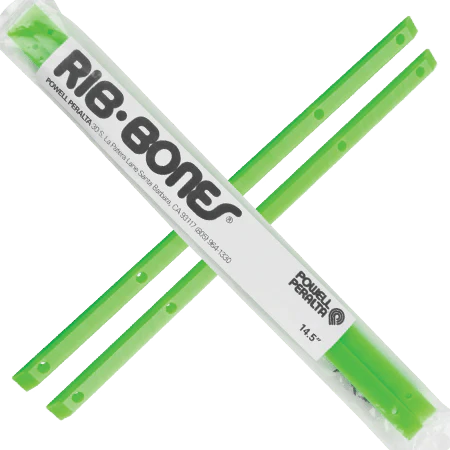 powell peralta rib bones 14.5 lime green rails
