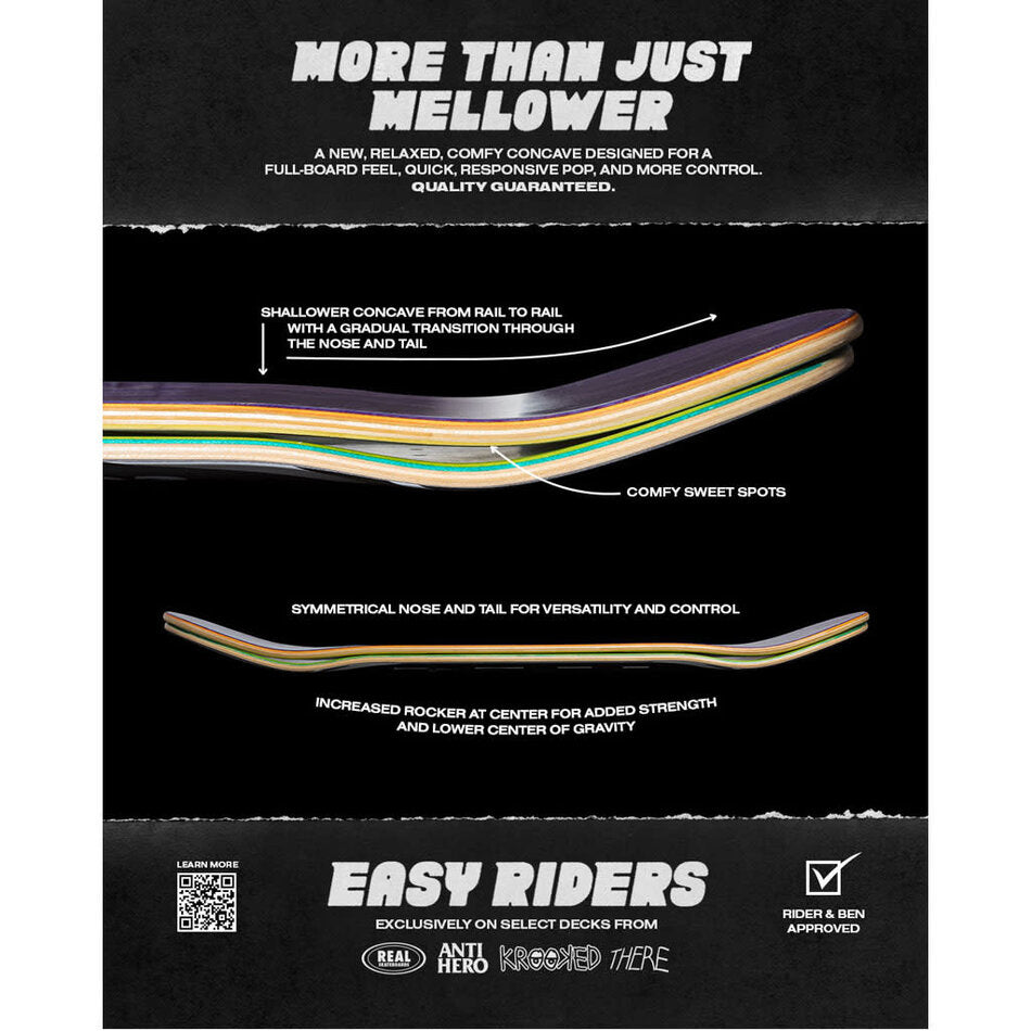 real easy rider oval 8.5 deck