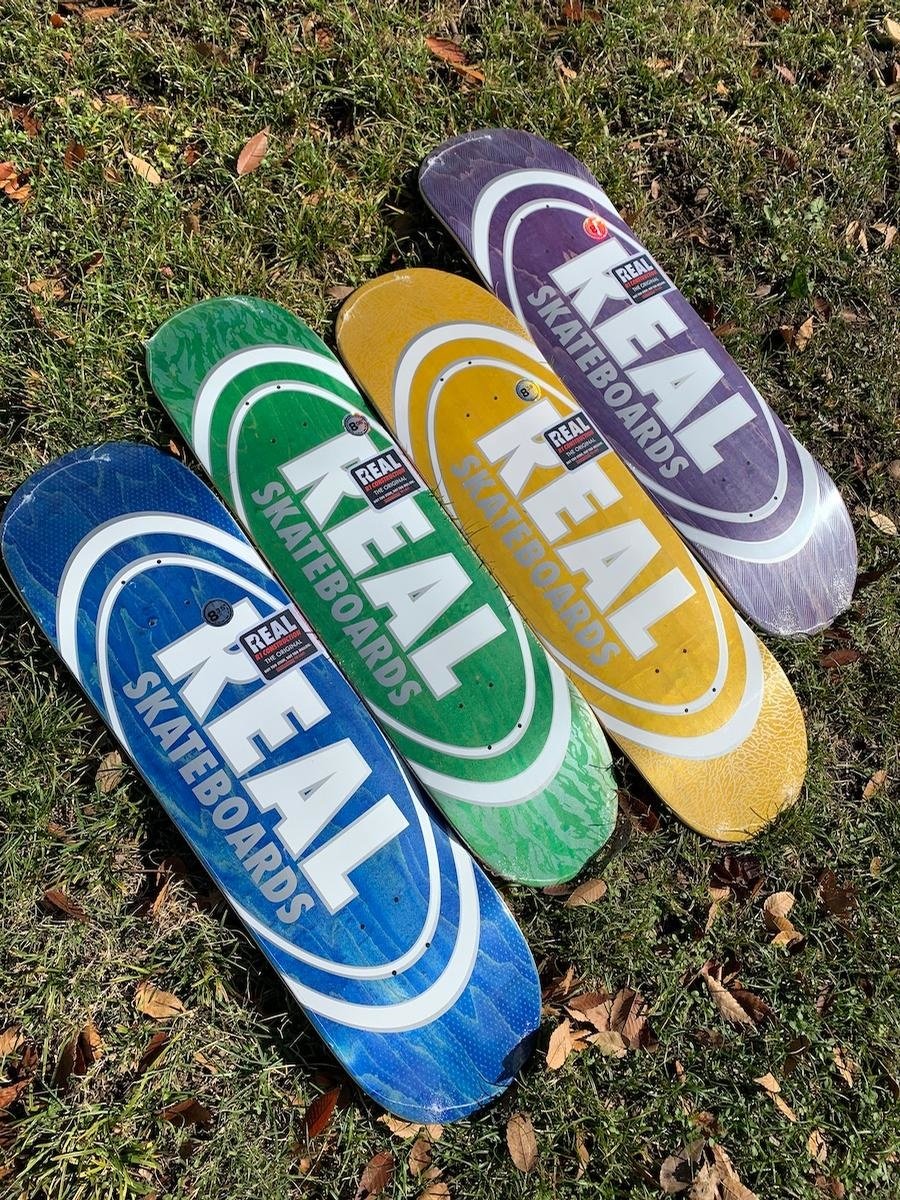 real team oval pearl patterns deck 7.75