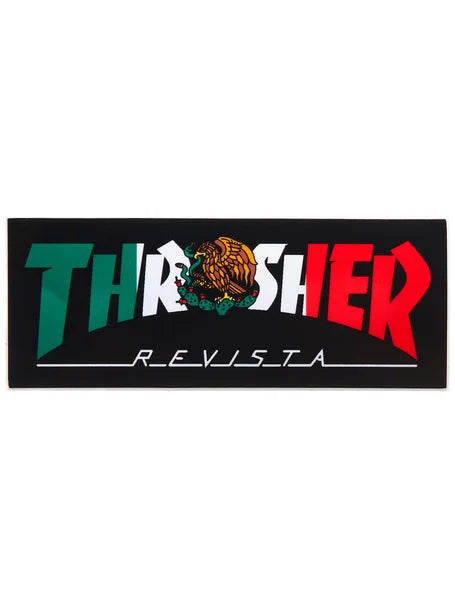 Thrasher Mexico Revista Sticker 4in