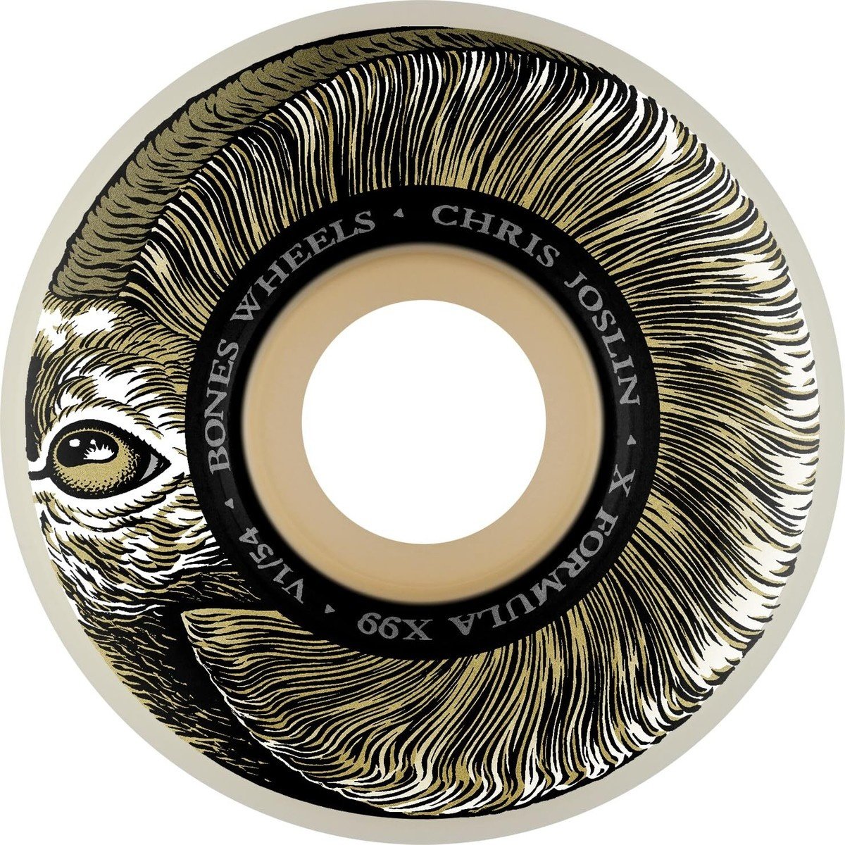 bones x formula joslin rampage 99a black v1 standard wheels 54mm