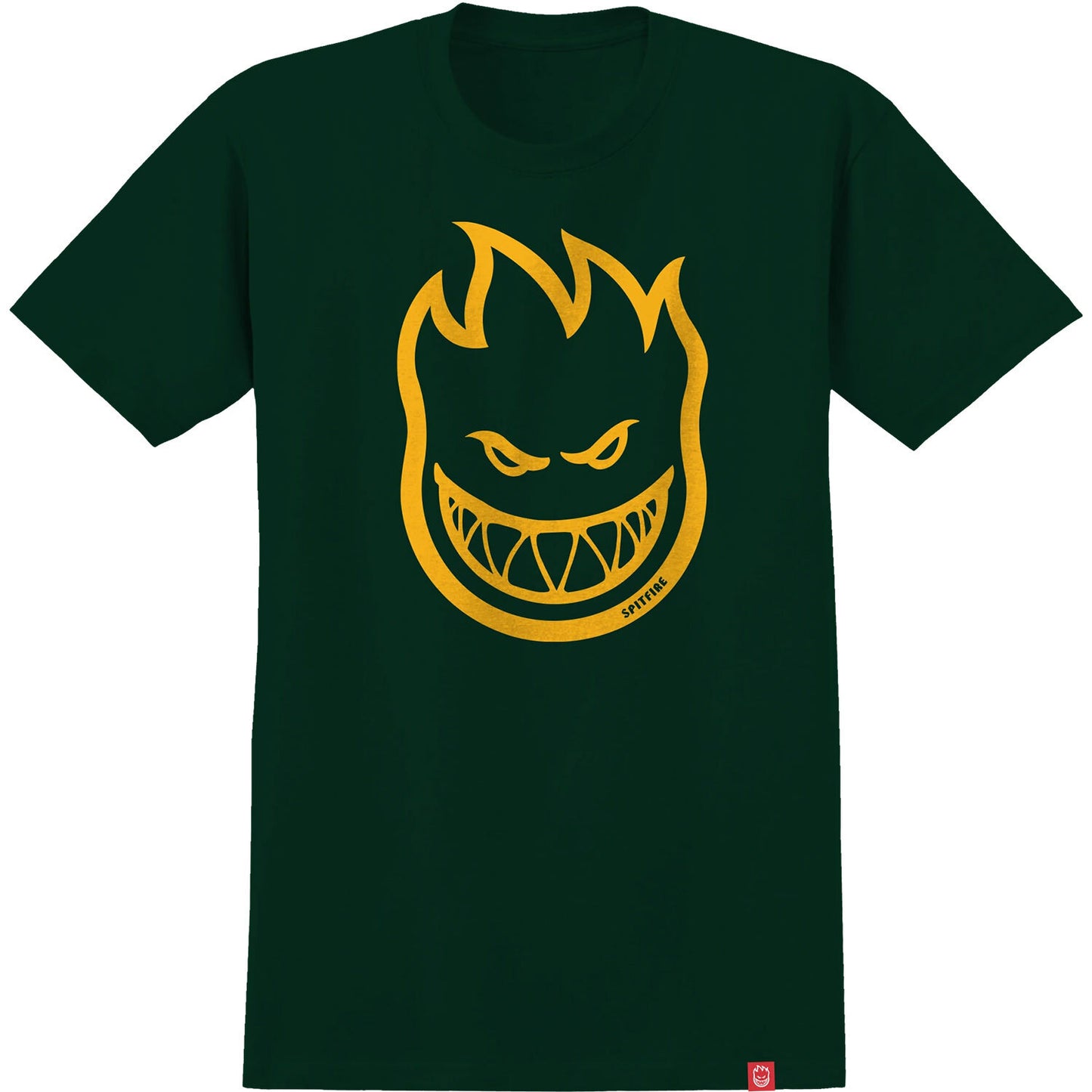 spitfire youth bighead tee forest green