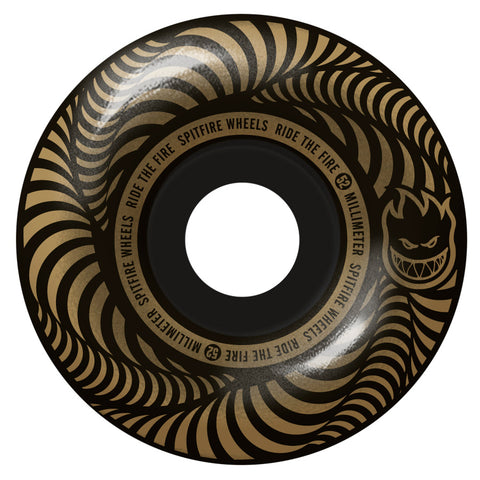 Spitfire Flashpoint 99a Classic Black Wheels 48mm