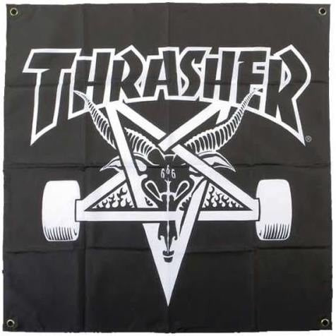 thrasher sk8 goat banner 36in x 36in