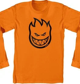 spitfire youth bighead longsleeve tee orange black