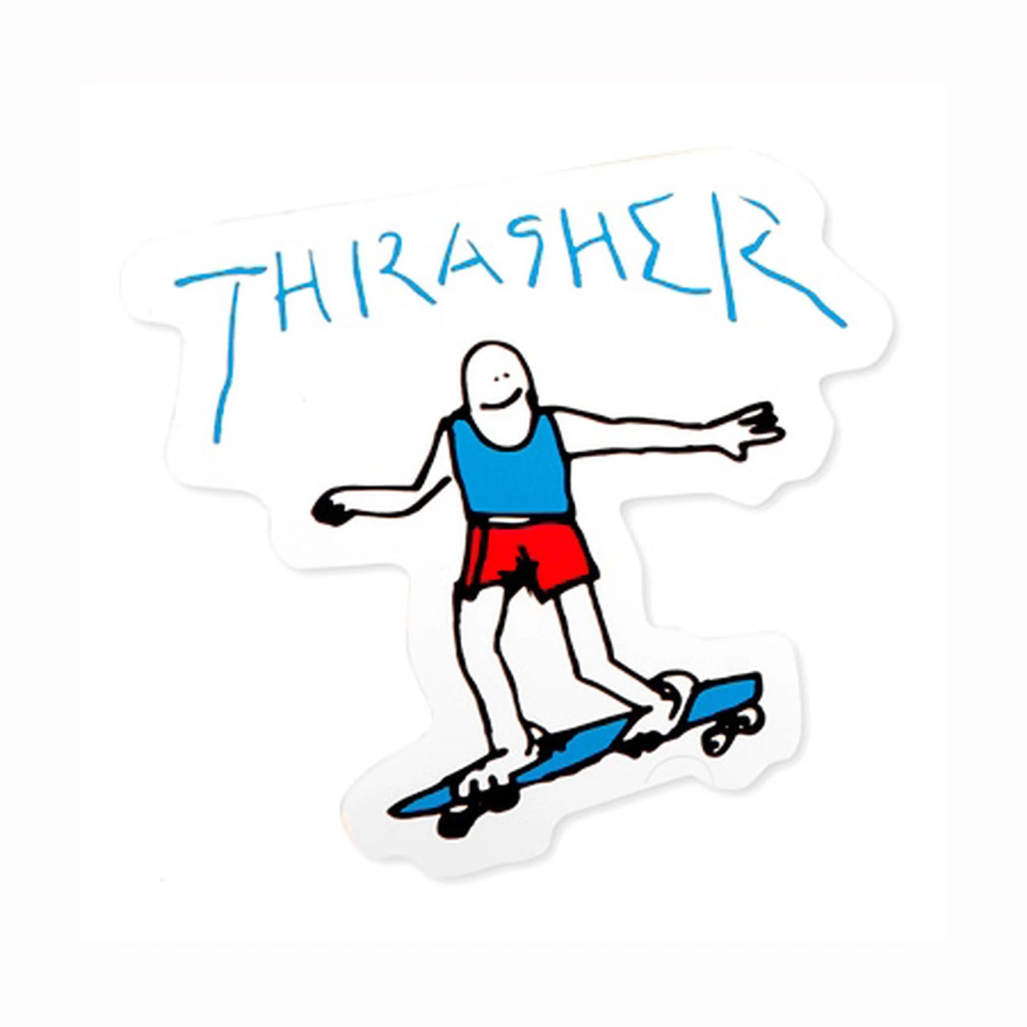 thrasher gonz logo 4in sticker