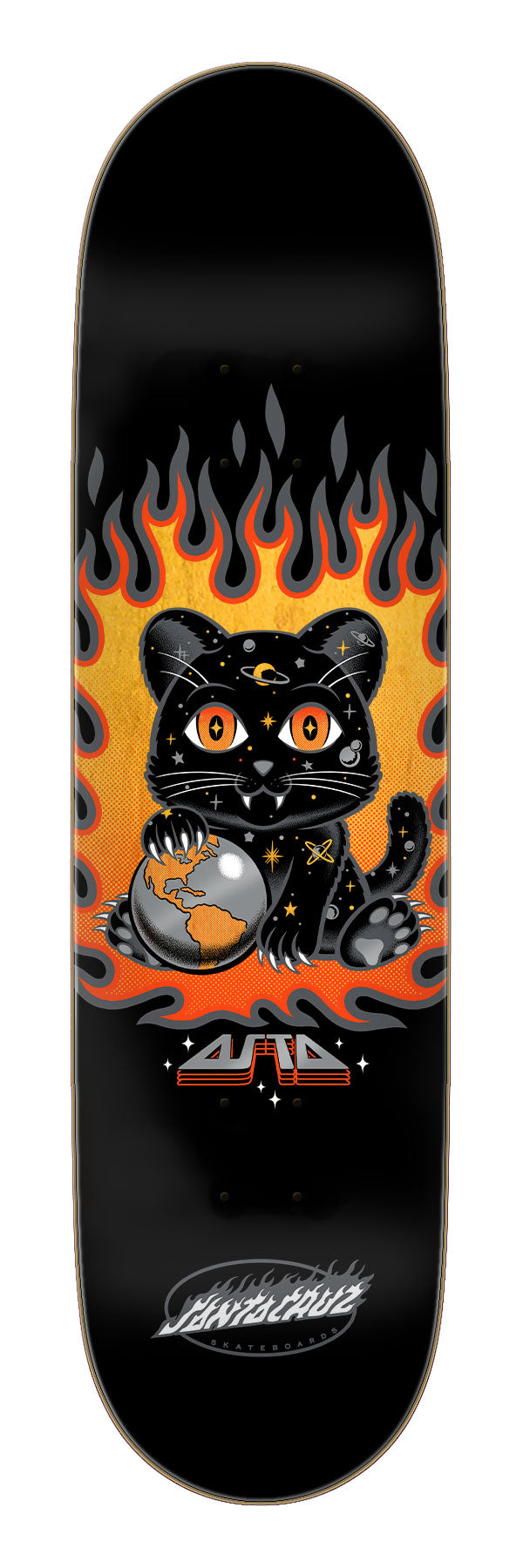 Santa Cruz Asta Space Kitten Twin Pro Deck 8.2