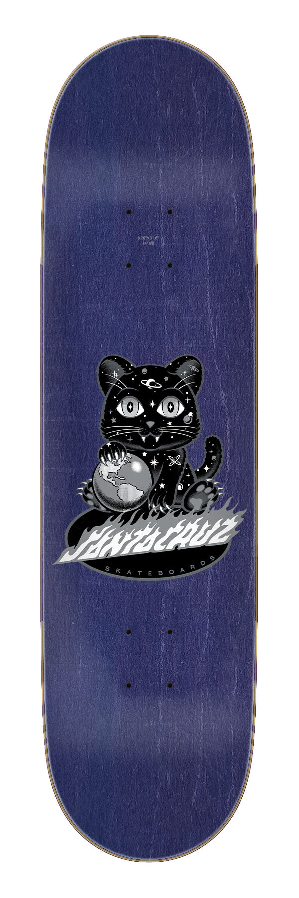 Santa Cruz Asta Space Kitten Twin Pro Deck 8.2