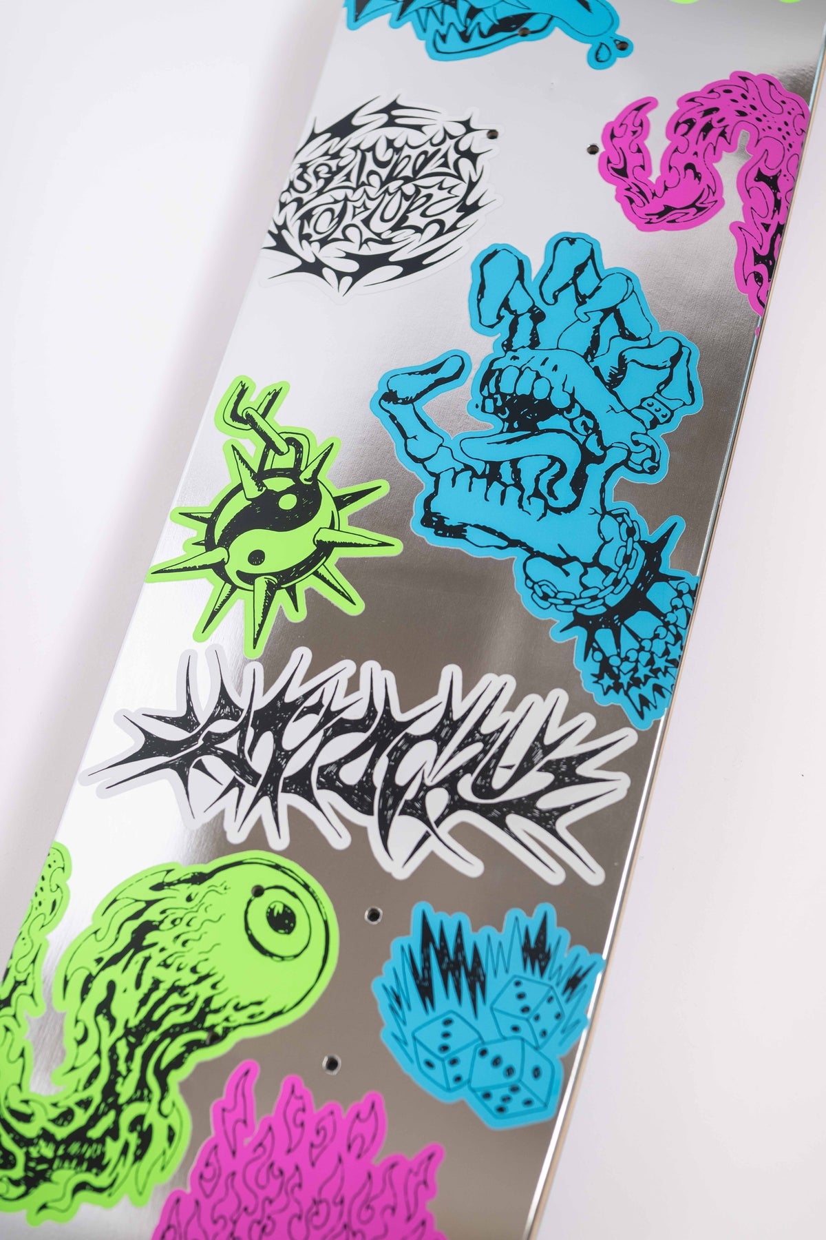 Santa Cruz Scribble Flash FeelBase Deck 8.0