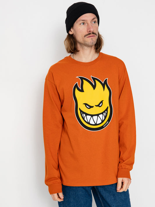 spitfire bighead fill longsleeve tee orange gold red