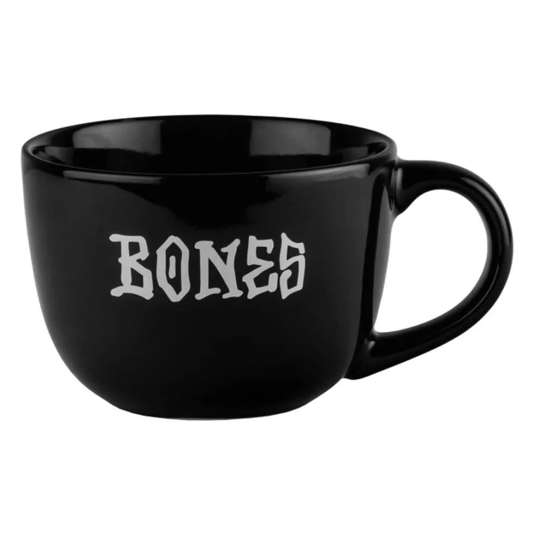 bones stitch black mug 22oz