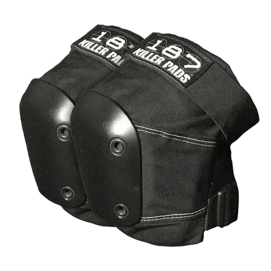 187 killer pads slim knee pads black