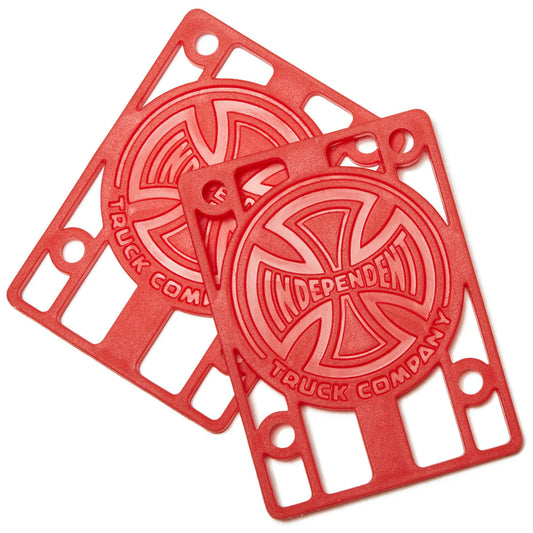 independent genuine parts 1/8 red risers
