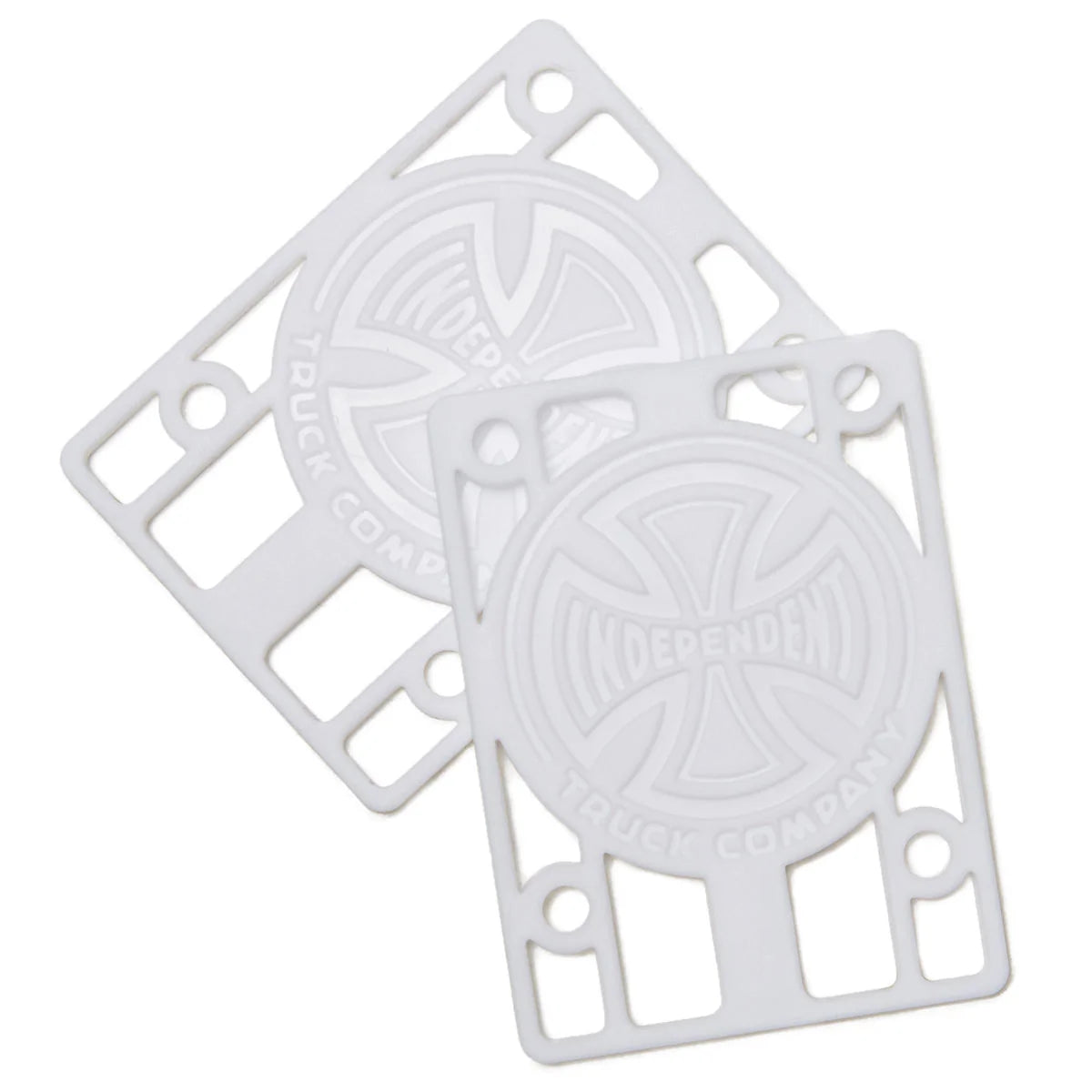 independent genuine parts 1/8 white risers