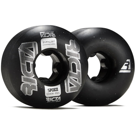 ricta framework sparx 99a 53mm black wheels