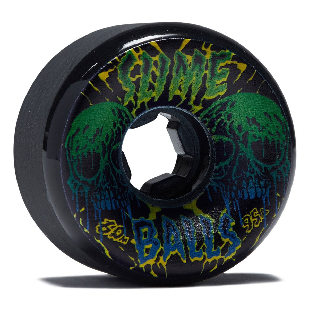 slime balls skull vomits 95a wheels black 60mm