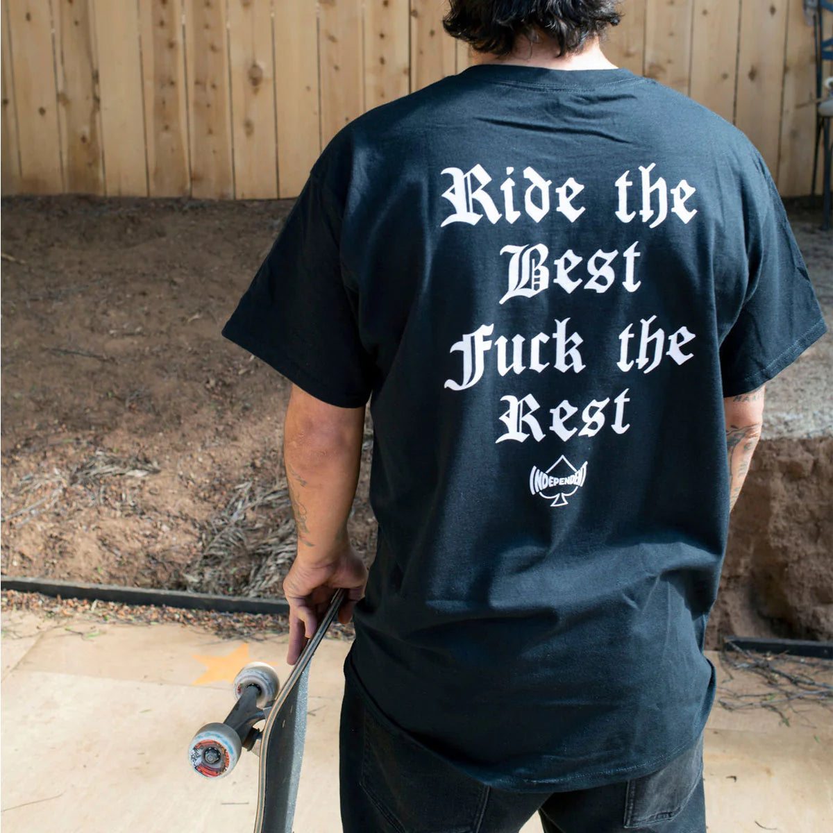 independent motörhead warpig heavyweight tee black