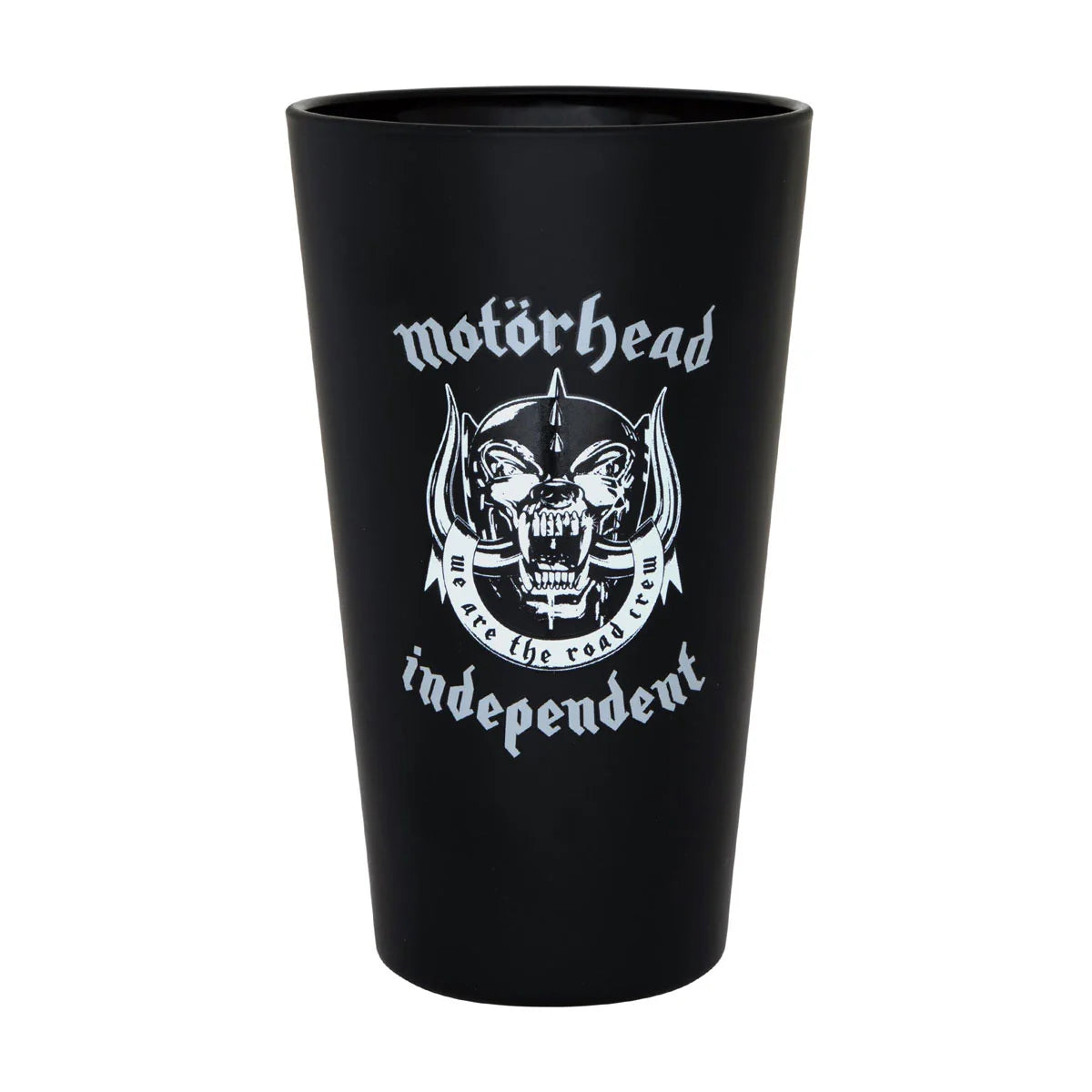 independent motörhead warpig pint glass
