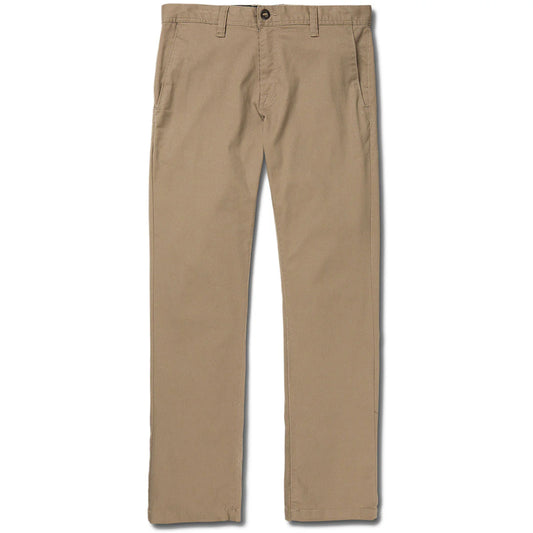 volcom frickin modern stretch chino pant khaki
