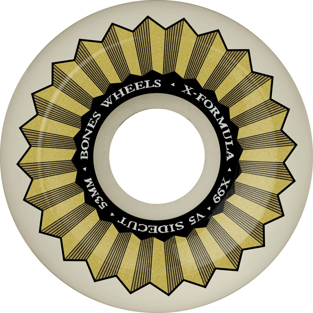 Bones X-Formula XF Sidecut v5 Sidecut 99a Wheels 53mm