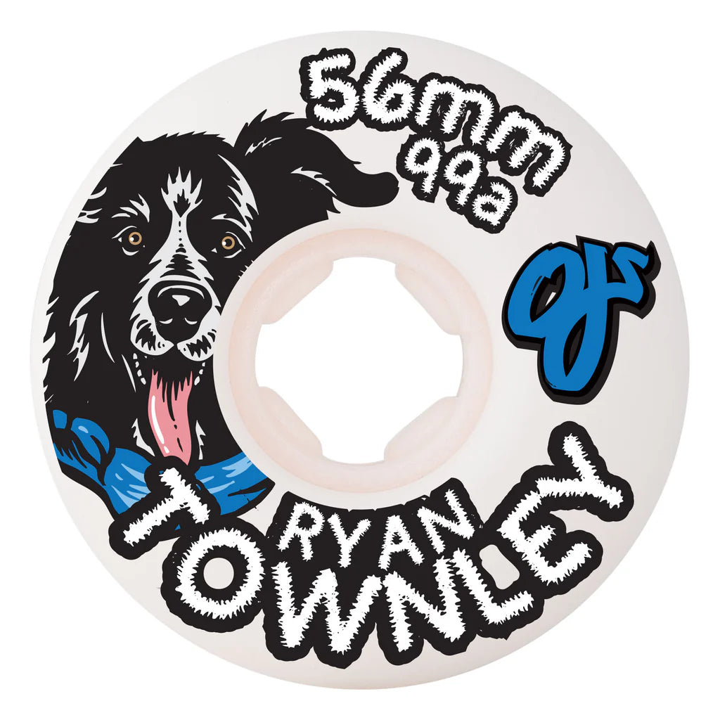 oj ryan townley pup 99a chubbies white black wheels 56mm