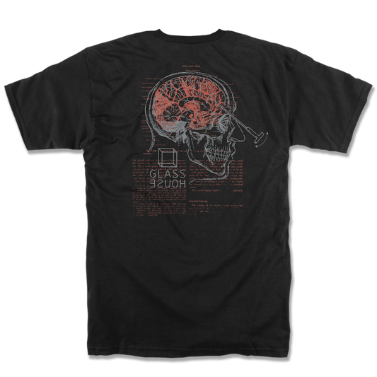 Glass House Lobotomy Vintage Black Tee