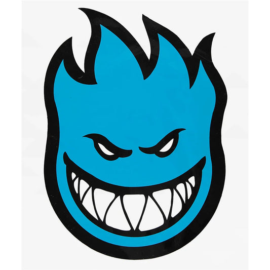 spitfire fireball large 11.5in sticker blue