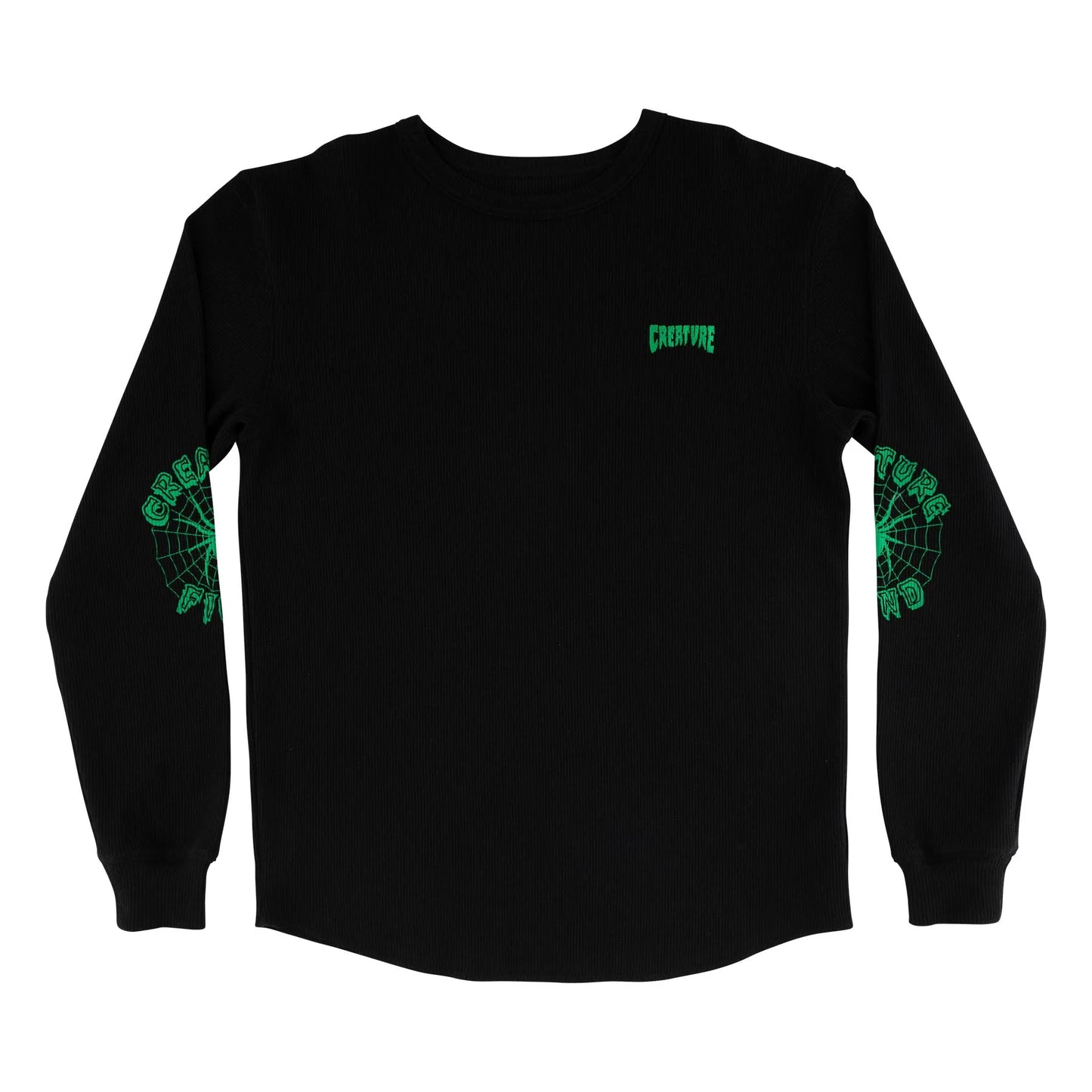 creature web ls thermal top black green