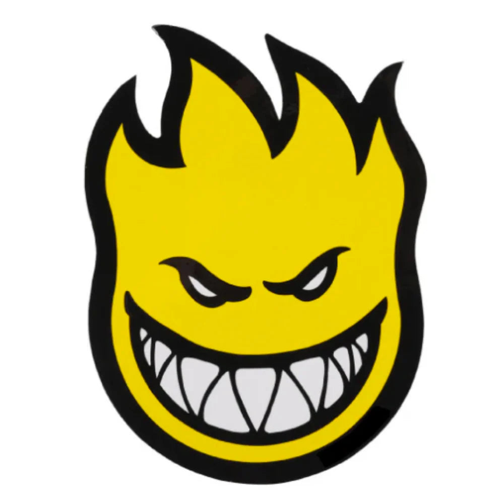 spitfire fireball medium 6in sticker yellow