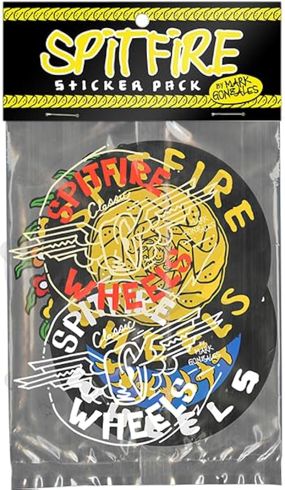 spitfire sticker pack by gonz