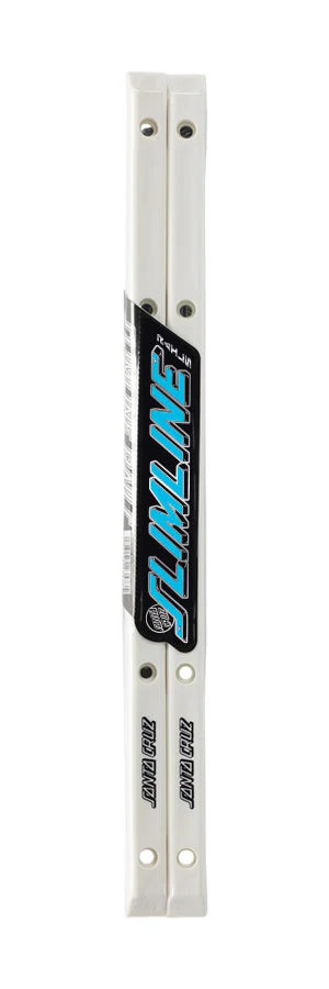 santa cruz slimline white rails